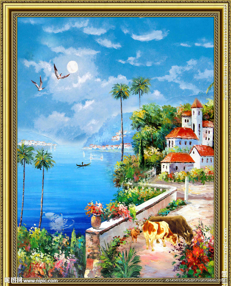 风景油画