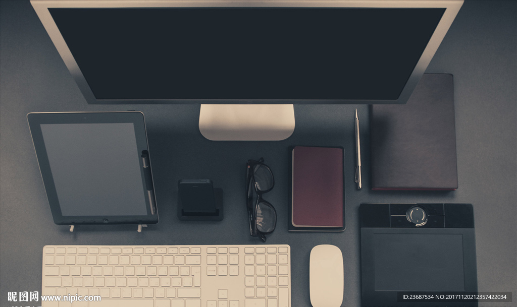 智能贴图模版电脑样机