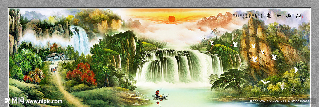 油画风景