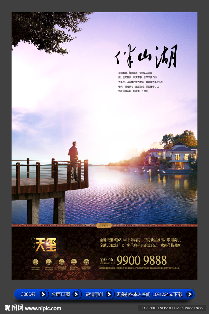 高端房地产广告