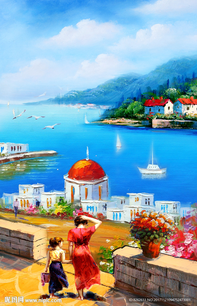 油画