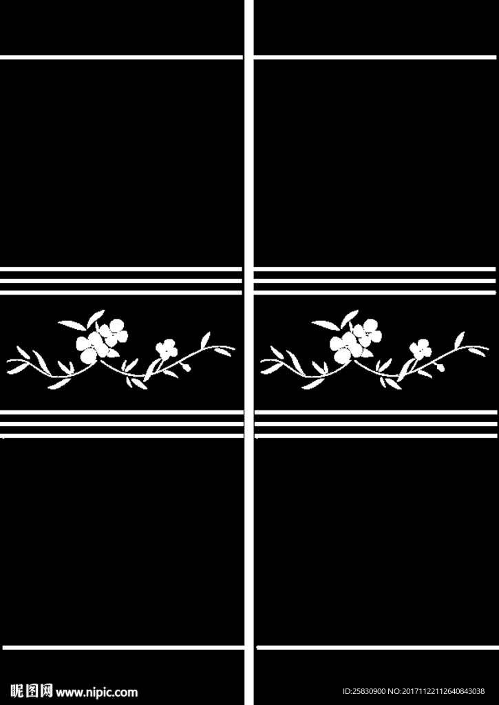 门窗玻璃暗花 欧式花纹 车刻