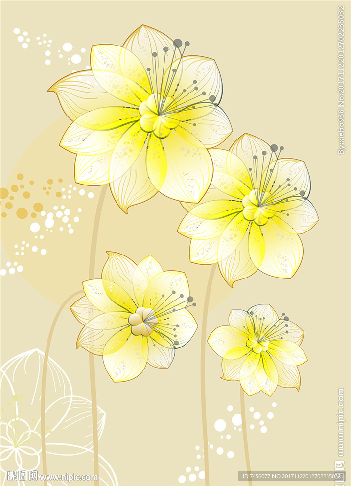 小黄花简约玄关过道