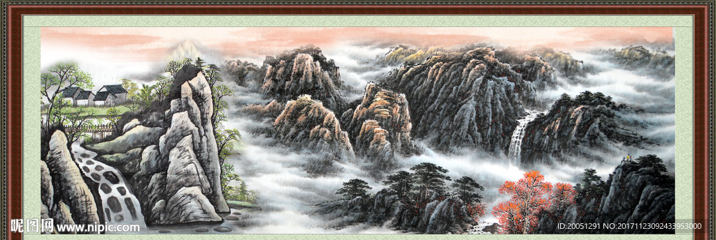 国画山水