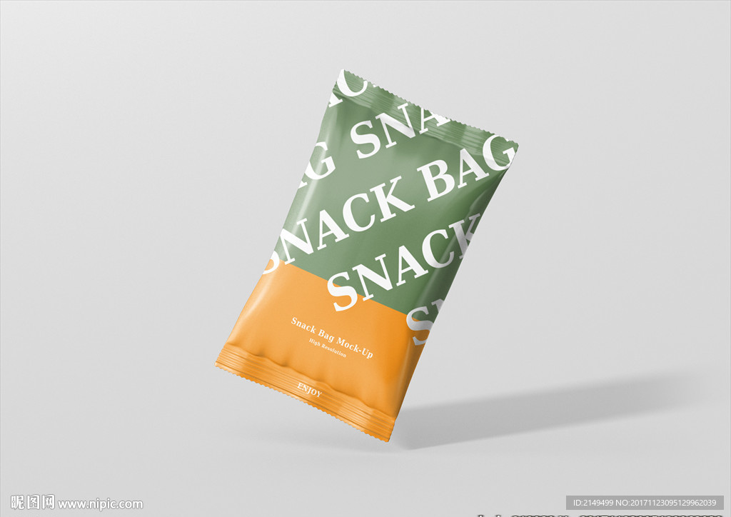 食品包装袋样机模板