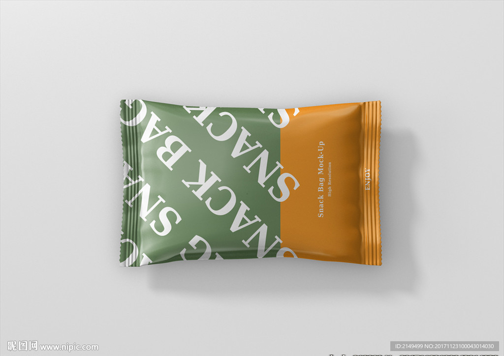 食品包装袋样机模板