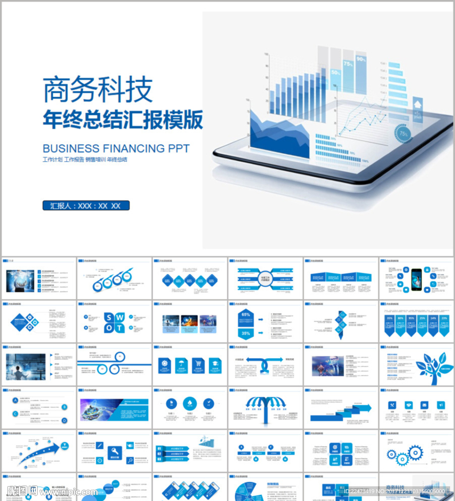 年终工作总结汇报PPT