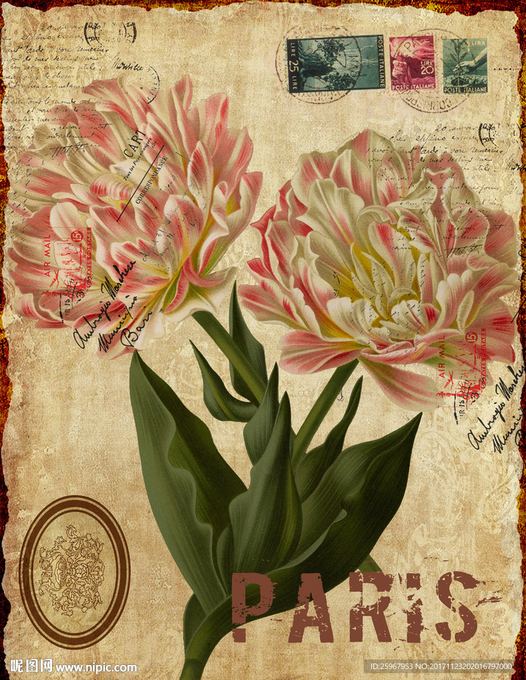 花卉装饰画