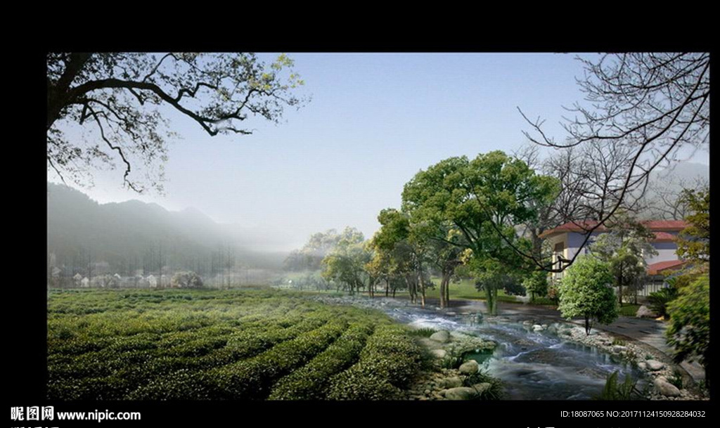 园林景观 住宅景观 园林效果图