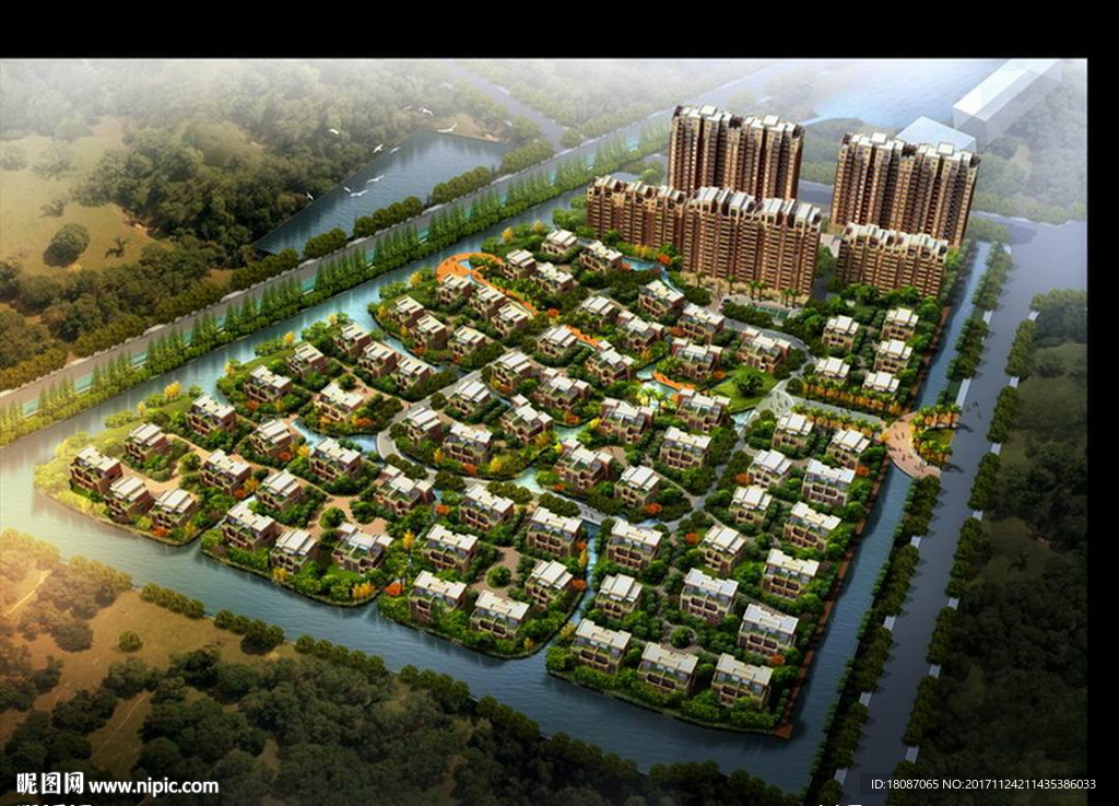 园林景观 住宅景观 园林效果图