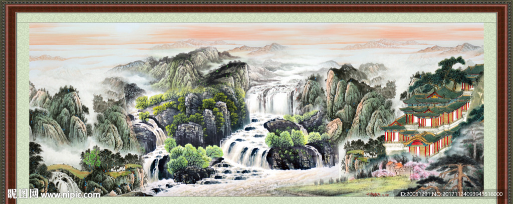 国画山水