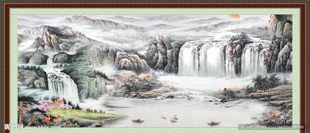 山水国画