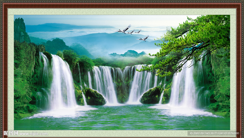 山水国画