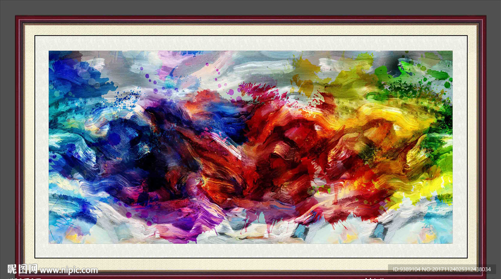 梦幻油画