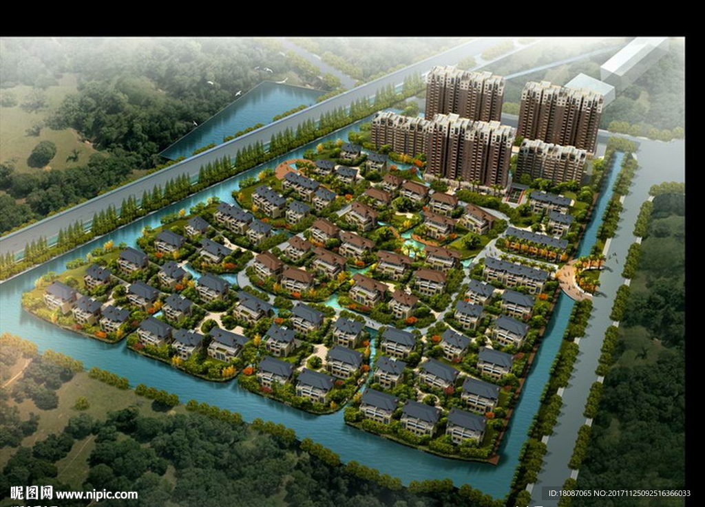 园林景观 住宅景观 园林效果图