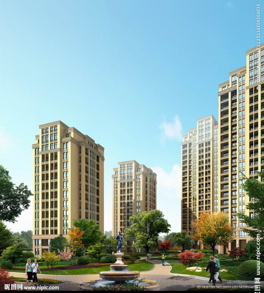 园林景观 住宅景观 园林效果图
