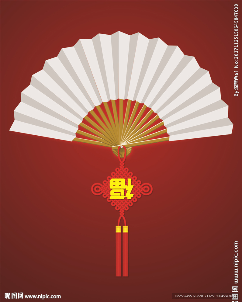 扇形 中国结