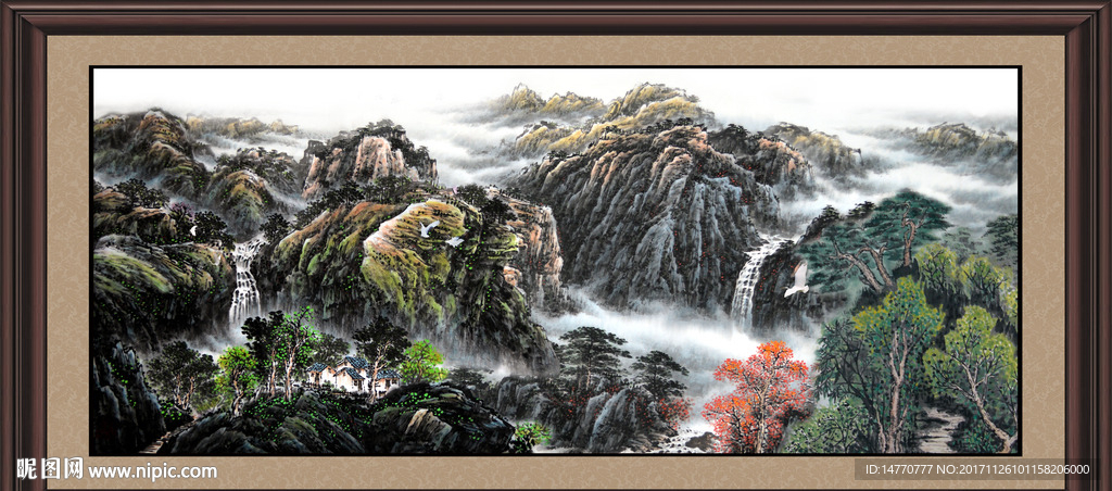 水墨国画