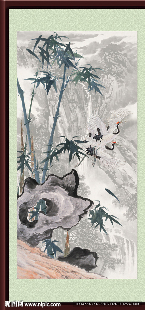 国画竹子