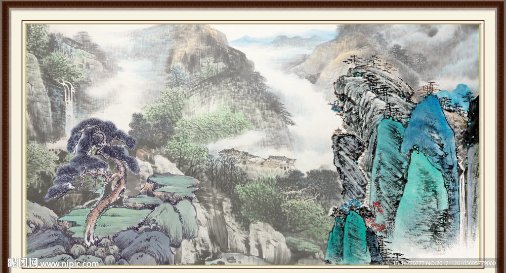 国画风景