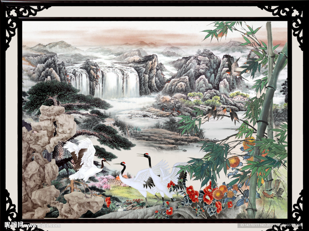 国画山水