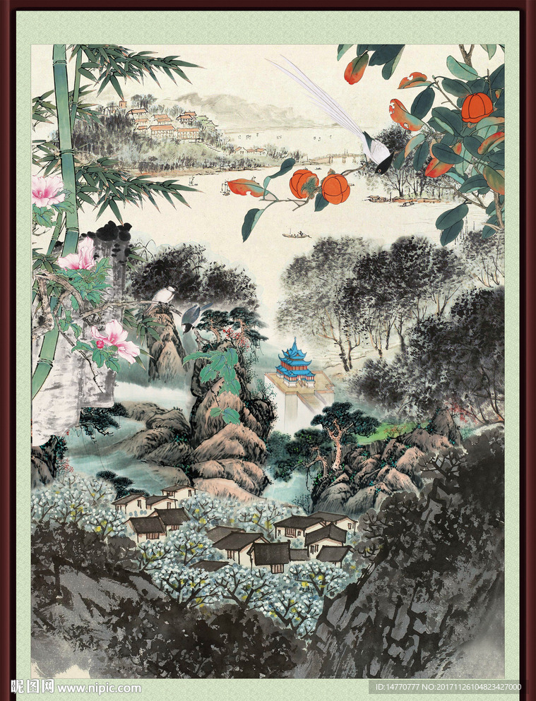 国画风景
