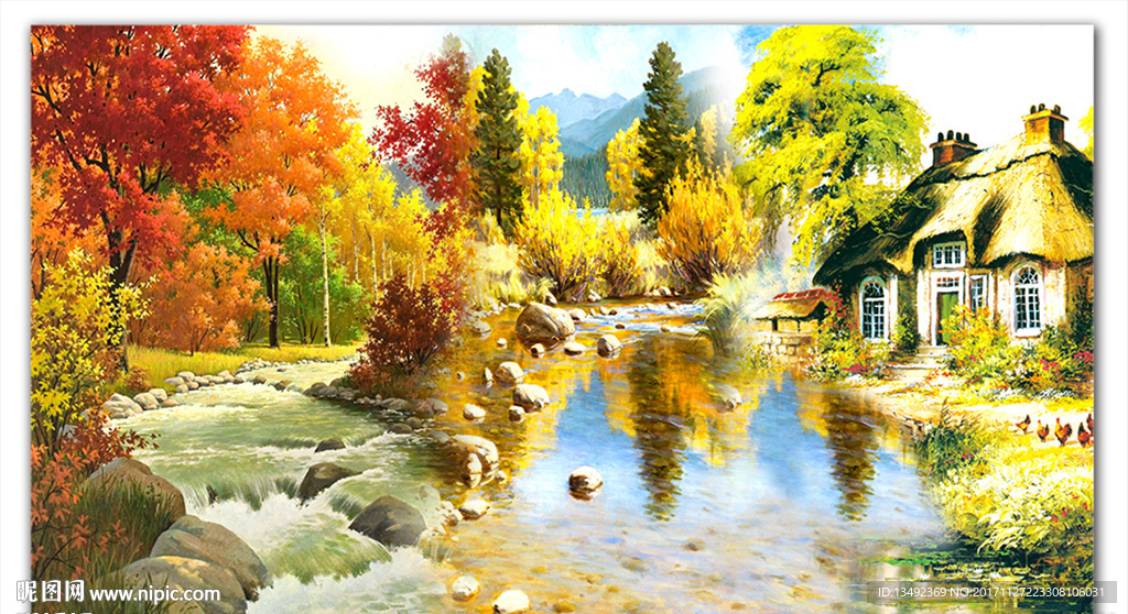 风景油画