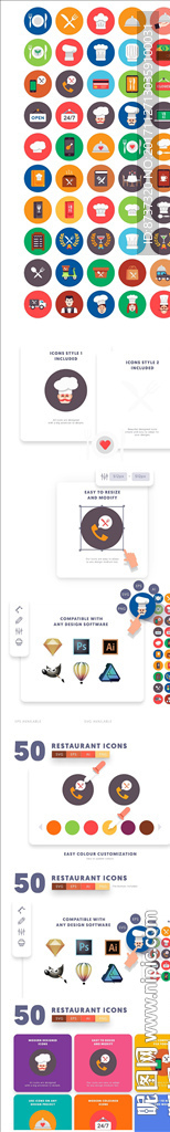 5000个优质矢量图标矢量下载