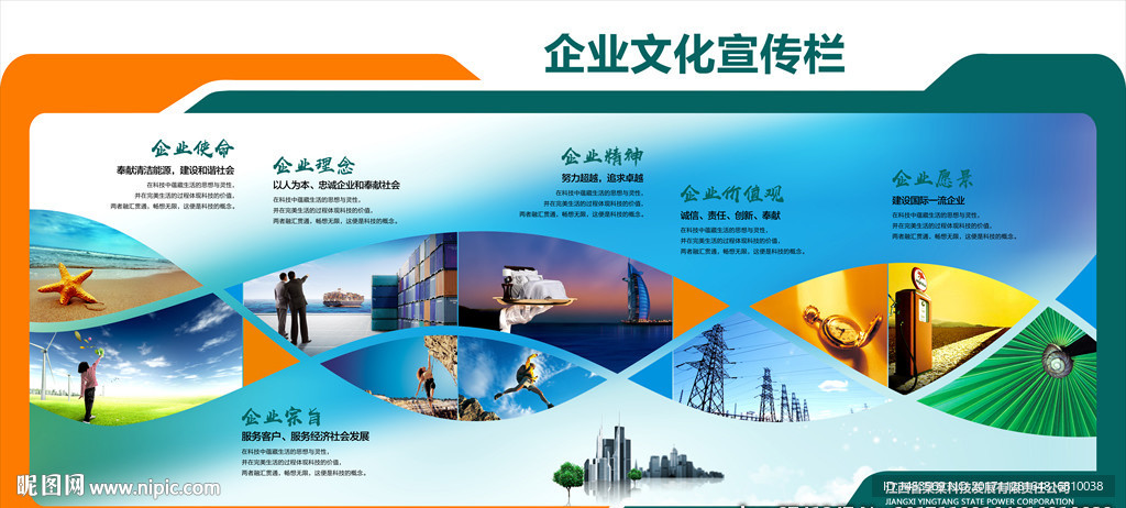 企业文化宣传栏