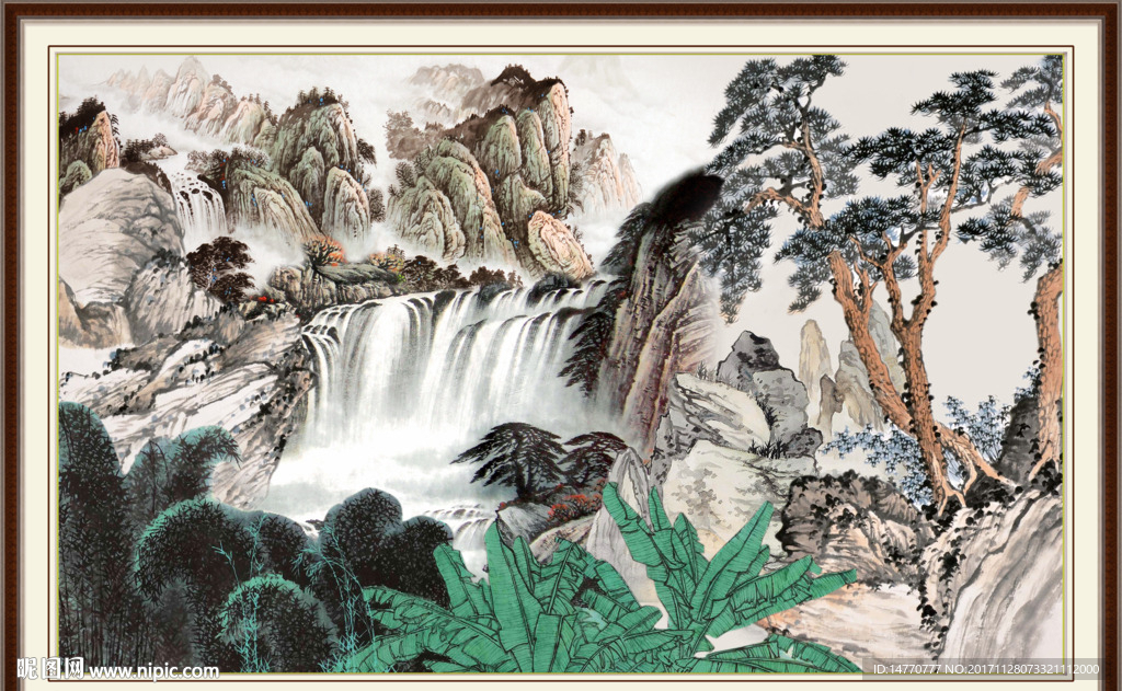 国画山水