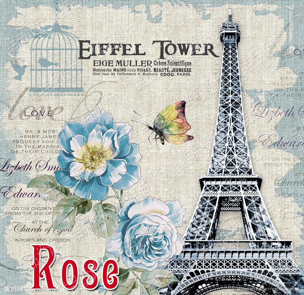 欧美风格装饰画