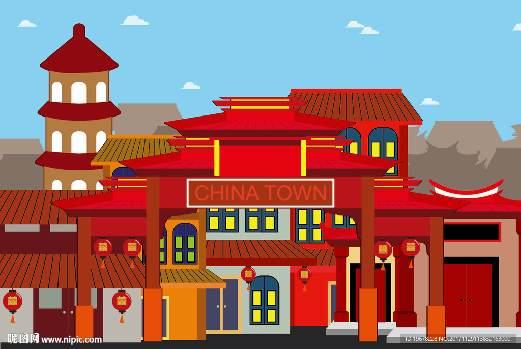 中国城