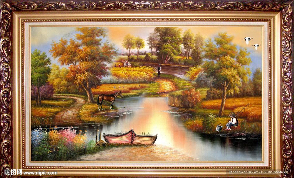 风景油画