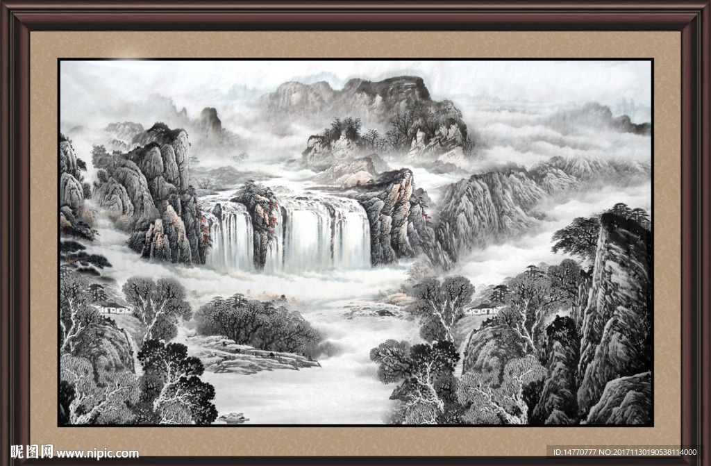 水墨国画