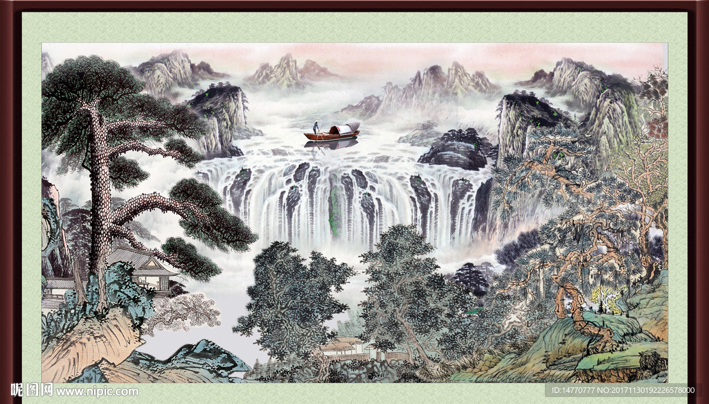 国画山水