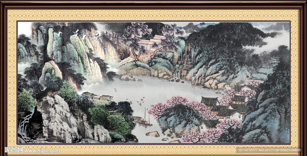 国画山水