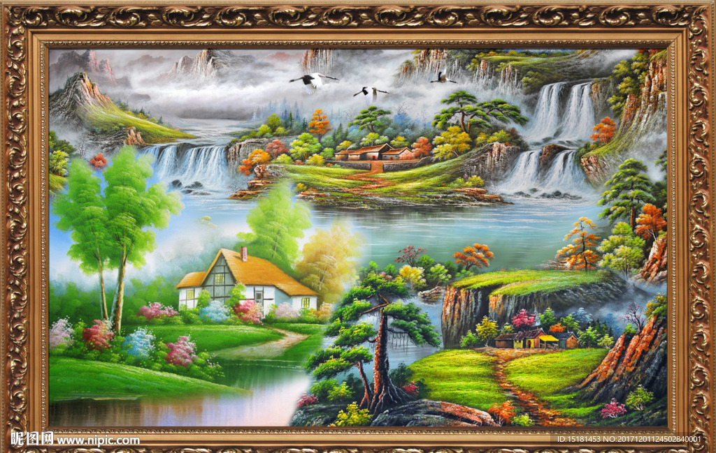 风景油画