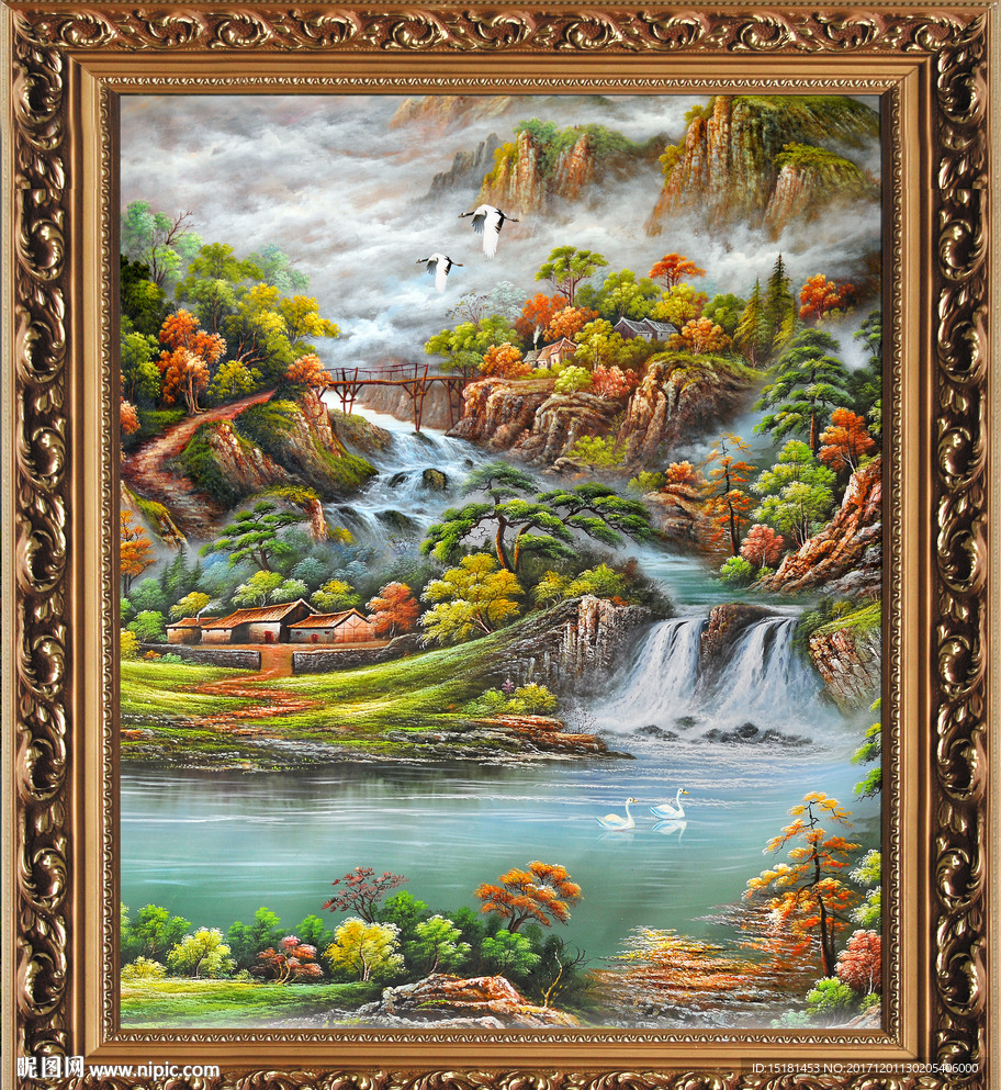 风景油画
