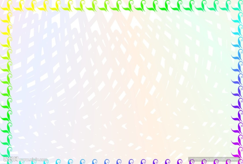 花海 许可证书纹