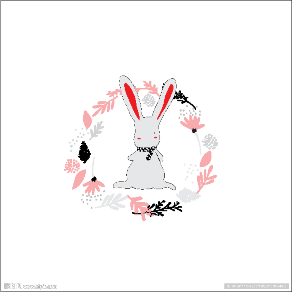卡通兔子