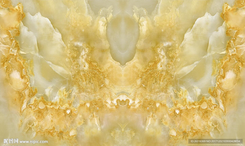 大理石纹蝴蝶电视背景墙