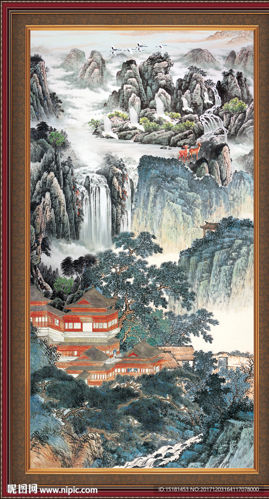 山水国画