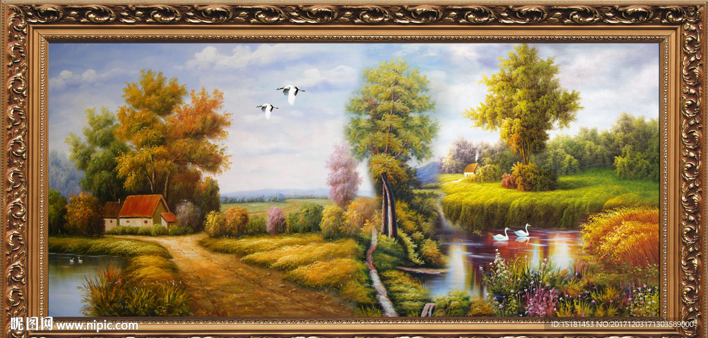 风景油画
