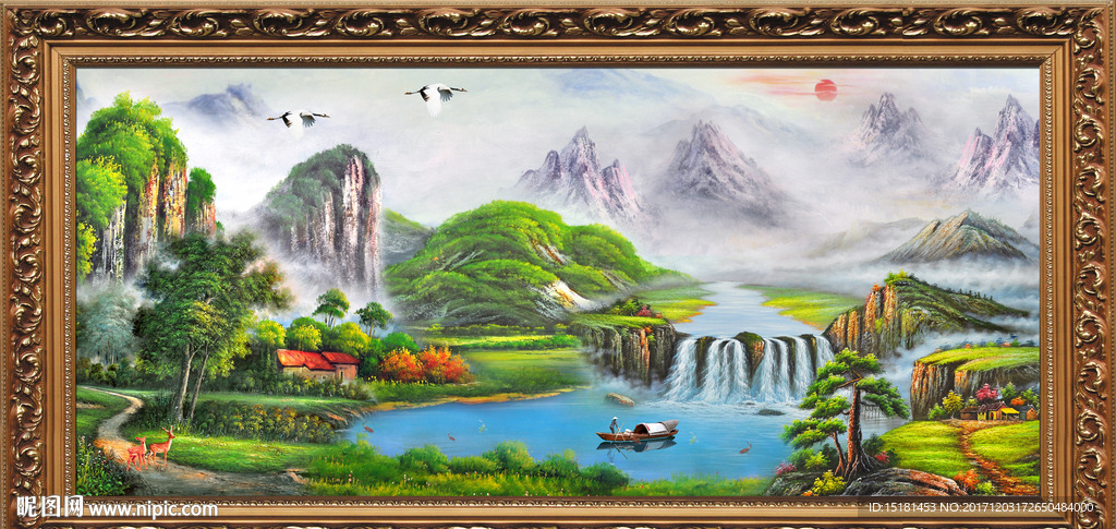 风景油画