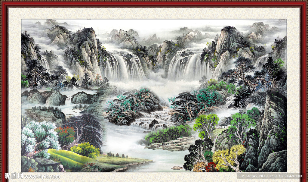 山水国画