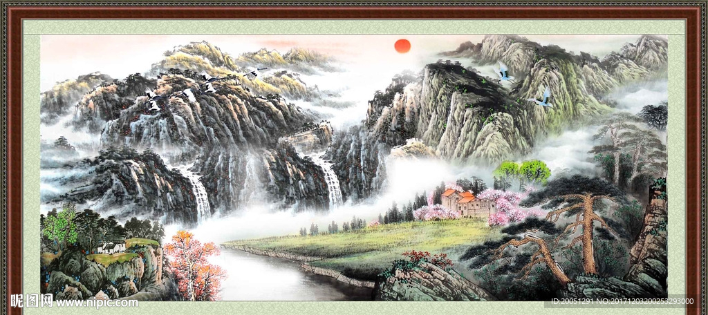 国画山水
