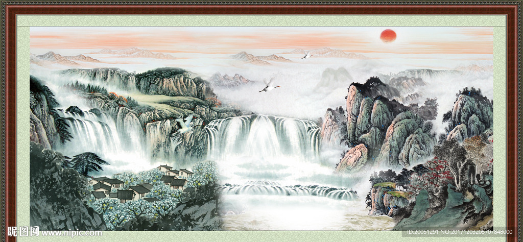 国画山水