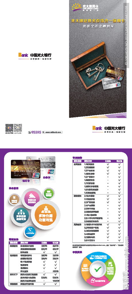 银证联名存贷合一信用卡-折页