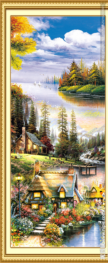 油画 风景