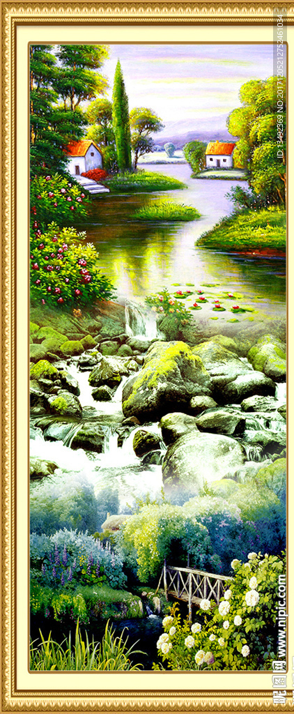 油画风景
